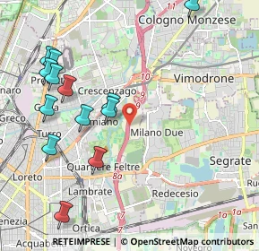 Mappa A51, 20134 Milano MI, Italia (2.36615)