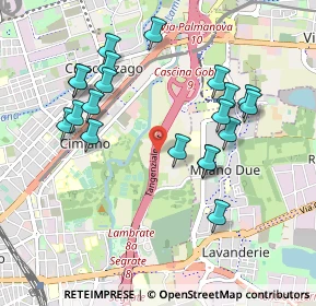Mappa A51, 20134 Milano MI, Italia (0.9715)