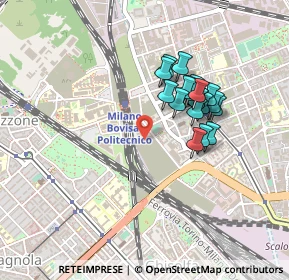 Mappa Studi televisivi di TeleLombardia, 20158 Milano MI, Italia (0.3625)