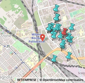 Mappa Studi televisivi di TeleLombardia, 20158 Milano MI, Italia (0.4485)