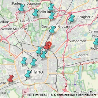 Mappa Via Grado, 20125 Milano MI, Italia (5.50133)