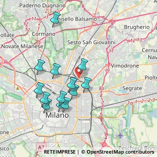 Mappa Via Privata Grado, 20125 Milano MI, Italia (3.67462)