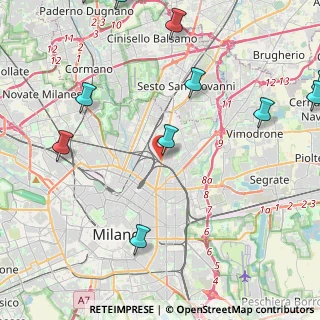 Mappa Via Grado, 20125 Milano MI, Italia (6.04727)