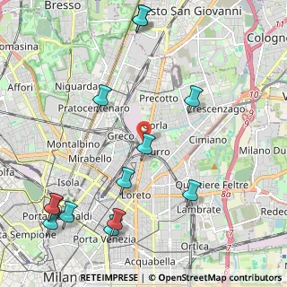 Mappa Via Grado, 20125 Milano MI, Italia (2.72077)
