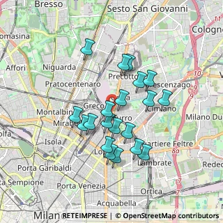 Mappa Via Grado, 20125 Milano MI, Italia (1.51)