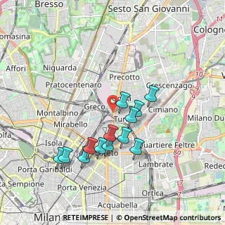 Mappa Via Grado, 20125 Milano MI, Italia (1.71231)