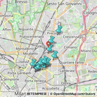 Mappa Via Grado, 20125 Milano MI, Italia (1.65692)