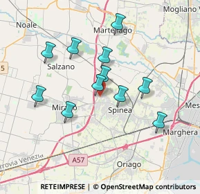 Mappa Via Luneo, 30038 Spinea VE, Italia (3.20364)