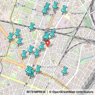 Mappa Via Alfredo Comandini, 20125 Milano MI, Italia (0.5925)