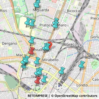 Mappa Via Arbe, 20125 Milano MI, Italia (1.216)