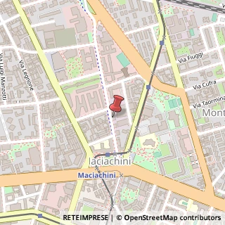 Mappa Via Benigno Crespi, 10/A, 20159 Milano, Milano (Lombardia)