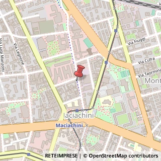 Mappa Via Benigno Crespi, 15, 20159 Milano, Milano (Lombardia)