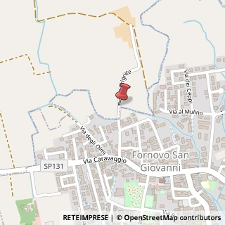 Mappa Via Brignite, Snc, 24040 Fornovo San Giovanni, Bergamo (Lombardia)