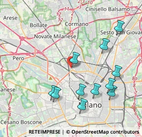 Mappa Via Privata Colico, 20158 Milano MI, Italia (4.20727)