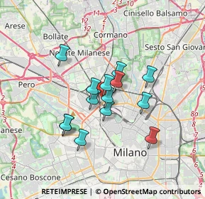 Mappa Via Privata Colico, 20158 Milano MI, Italia (2.54)