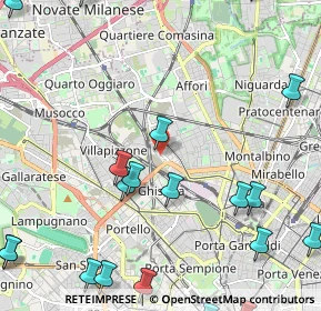 Mappa Via Privata Colico, 20158 Milano MI, Italia (3.219)