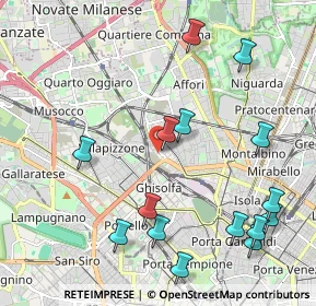 Mappa Via Privata Colico, 20158 Milano MI, Italia (2.446)