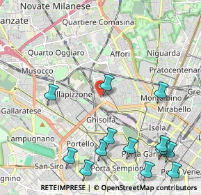 Mappa Via Privata Colico, 20158 Milano MI, Italia (2.77)