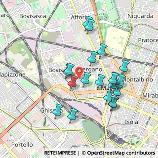 Mappa Via Carlo Cafiero, 20158 Milano MI, Italia (0.8925)