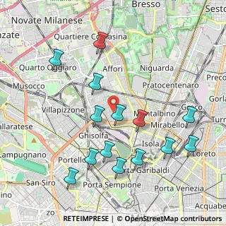 Mappa Via Carlo Cafiero, 20158 Milano MI, Italia (2.14929)