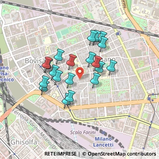Mappa Via Carlo Cafiero, 20158 Milano MI, Italia (0.379)