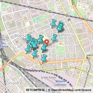 Mappa Via Carlo Cafiero, 20158 Milano MI, Italia (0.3415)