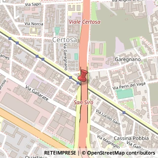 Mappa Via Bressanone, 2, 20151 Milano, Milano (Lombardia)