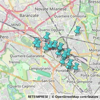Mappa MILAN, 20156 Milano MI, Italia (1.33875)