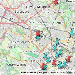 Mappa MILAN, 20156 Milano MI, Italia (3.417)