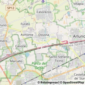 Mappa Ossona