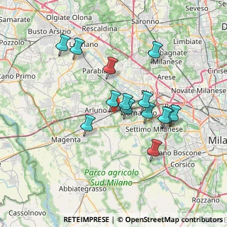 Mappa Via per Cascina Alemagna, 20018 Sedriano MI, Italia (6.31714)