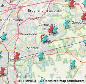 Mappa SP Cassanese, 20096 Pioltello MI (6.565)