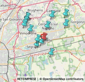 Mappa SP Cassanese, 20096 Pioltello MI (3.19286)