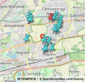 Mappa SP Cassanese, 20096 Pioltello MI (1.56611)