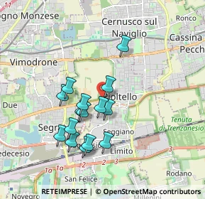 Mappa SP Cassanese, 20096 Pioltello MI (1.56933)