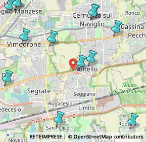 Mappa SP Cassanese, 20096 Pioltello MI (3.00692)