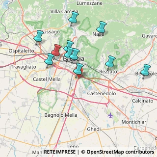 Mappa Via Borgo satollo, 25010 San Zeno Naviglio BS, Italia (7.41909)