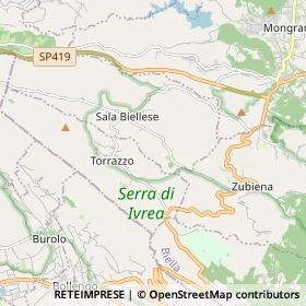 Mappa Sala Biellese