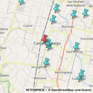 Mappa Via Antoniana, 35011 Campodarsego PD, Italia (2.81692)