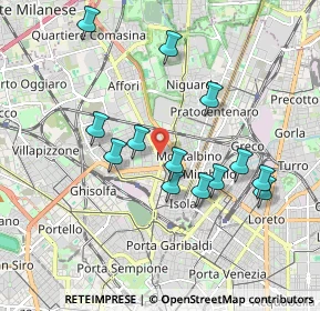 Mappa Via Privata Roberto Bracco, 20159 Milano MI, Italia (1.76154)