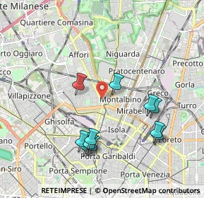 Mappa Via Privata Roberto Bracco, 20159 Milano MI, Italia (1.95909)