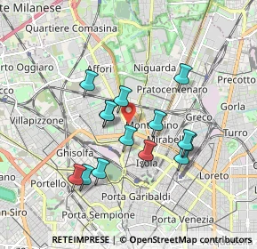 Mappa Via Privata Roberto Bracco, 20159 Milano MI, Italia (1.54071)