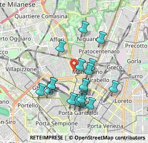 Mappa Via Privata Roberto Bracco, 20159 Milano MI, Italia (1.65)