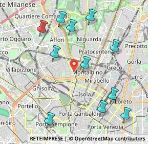 Mappa Via Privata Roberto Bracco, 20159 Milano MI, Italia (2.32091)