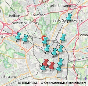Mappa Via Privata Roberto Bracco, 20159 Milano MI, Italia (3.89214)