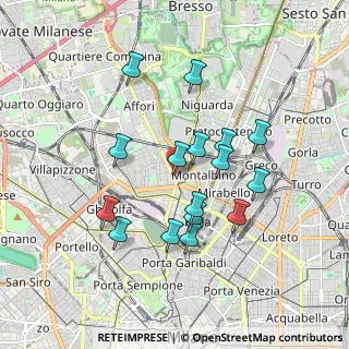Mappa Via Privata Roberto Bracco, 20159 Milano MI, Italia (1.63438)