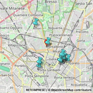 Mappa Via Privata Roberto Bracco, 20159 Milano MI, Italia (1.88636)