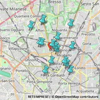 Mappa Via Privata Roberto Bracco, 20159 Milano MI, Italia (1.575)