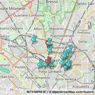 Mappa Via Privata Roberto Bracco, 20159 Milano MI, Italia (1.83429)