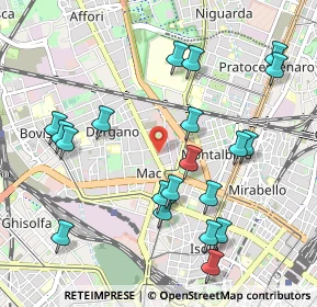 Mappa Via Privata Roberto Bracco, 20159 Milano MI, Italia (1.0985)